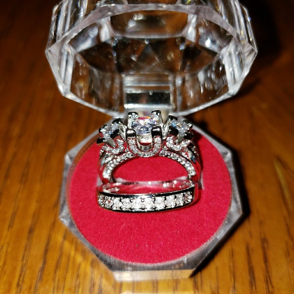 😍2 Pc Princess Cut😍Size 10 - Picture 7 of 8